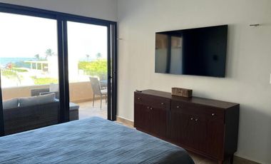 DEPARTAMENTO EN RENTA FRENTE AL MAR EN TELCHAC