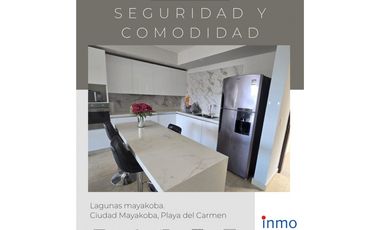 Departamento en Renta Playa del Carmen Mayakoba $21,500 Amueblado