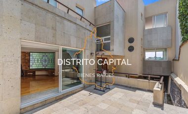 Residencia de Lujo en Privada en Renta, Lomas de Chapultepec
