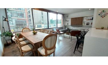 ARRIENDO APARTAMENTO  EN EL VIRREY 3 hab estudio,CBS VM