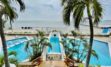Venta de apartamento frente al mar en Playa Salguero, Santa Marta