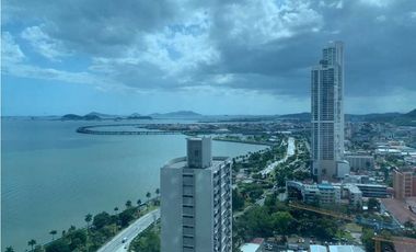 APARTAMENTO EN AVENIDA BALBOA YACHT CLUB AMOBLADO 3REC 2B VISTA AL MAR