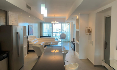 APARTAMENTO EN AVENIDA BALBOA YACHT CLUB AMOBLADO 3REC 2B VISTA AL MAR