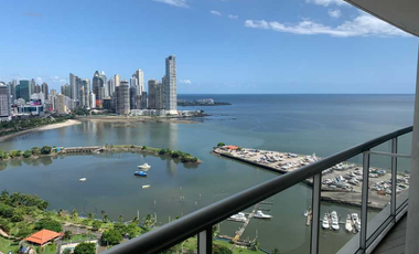 APARTAMENTO EN AVENIDA BALBOA YACHT CLUB AMOBLADO 3REC 2B VISTA AL MAR