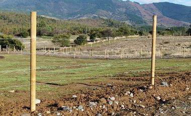 Parcelas con Agua Luz y Cercadas