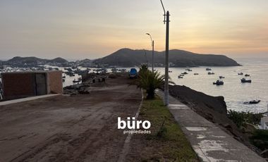 TERRENOS EN VENTA CON VISTA ESPECTACULAR AL MAR, PORTOBELLO, PUCUSANA
