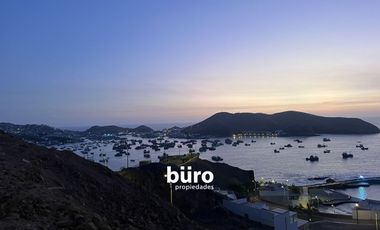TERRENOS EN VENTA CON VISTA ESPECTACULAR AL MAR, PORTOBELLO, PUCUSANA