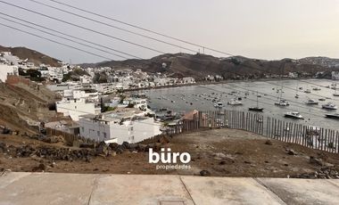 TERRENOS EN VENTA CON VISTA ESPECTACULAR AL MAR, PORTOBELLO, PUCUSANA