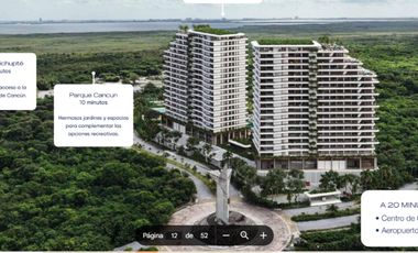 Departamento en venta en Cancún (1534)