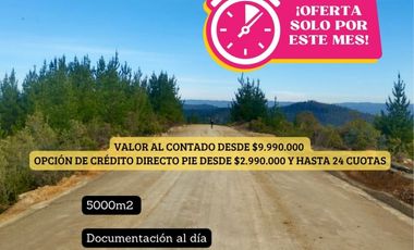 PARCELAS A MINUTOS DE CONSTITUCIÓN CON CRÉDITO DIRECTO