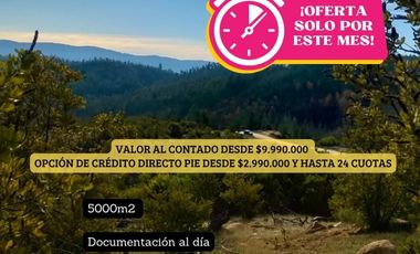 PARCELAS A MINUTOS DE CONSTITUCIÓN CON CRÉDITO DIRECTO