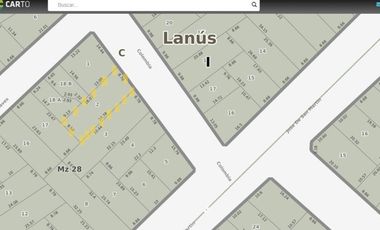 LOTE EN VENTA 220 M2-GERLI-LANÚS OESTE