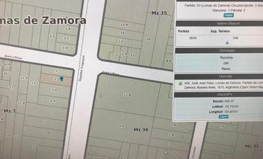 ALQUILER LOCAL + VIVIENDA + TERRENO. LOMAS O.