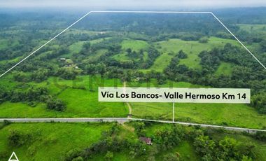 En Venta Finca de 138 hectáreas, Vía Los Bancos Valle hermoso km 14