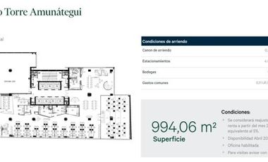 Amunátegui/Teatinos - Santiago Centro - Oficina - Arriendo