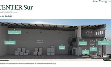 Ruta 5 Sur - Autopista Nor Oriente/Lampa - Bodega - Arriendo