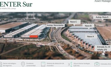 Ruta 5 Sur - Autopista Nor Oriente/Lampa - Bodega - Arriendo