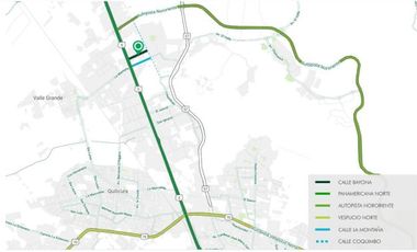 Panamericana Norte - Colina/La Montaña - Bayona - Bodega - Arriendo