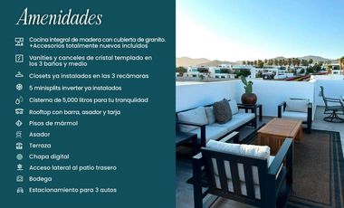 CASA EN VENTA EN FRACC. CUMBRES DEL TEZAL, LOS CABOS, BCS.