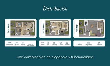CASA EN VENTA EN FRACC. CUMBRES DEL TEZAL, LOS CABOS, BCS.