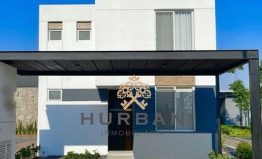 HURBAN VENDE casa NUEVA en COTO RESIDENCIAL al norte de la ciudad. MOD-O4