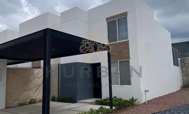 HURBAN VENDE casa NUEVA en COTO RESIDENCIAL al norte de la ciudad. MOD-O3