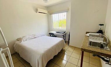 Estudio amueblado en renta cerca de Cucosta en Puerto Vallarta