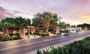 Terreno en venta en privada residencial en San Ignacio, Yucatán