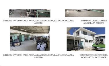 INMUEBLE CON VOCACION TEXTIL CON CONSTRUCCION