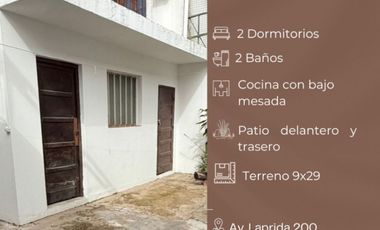 Casa en alquiler de 2 dormitorios c/ cochera en Macrocentro