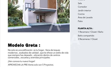 Casa en Preventa en Puesta del Sol