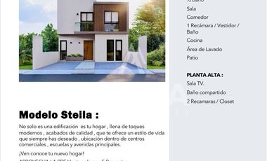 CASAS EN PREVENTA EN PUESTA DEL SOL