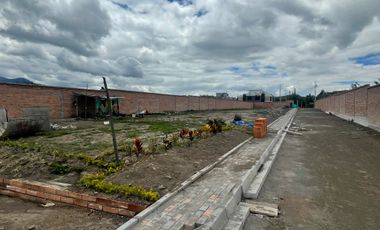 Venta de terrenos desde 300m2 urbanización exclusiva en Atuntaqui