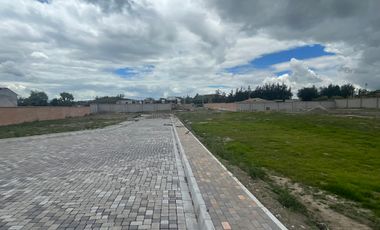 Venta de terrenos desde 300m2 urbanización exclusiva en Atuntaqui