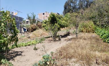 TERRENO EN VENTA EN ANDIGLATA-AMBATO