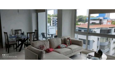 APARTAMENTO EN EL  CANGREJO PH MIRÓ 2REC 2B FULL AMOBLADO 97M2
