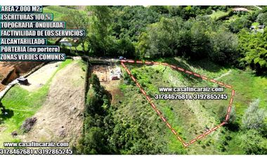 LOTE EN MARINILLA CON ESCRITURAS 100%  💲170 MILLONES