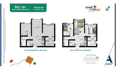 Venta apartamento VIS en CALASANZ para ESTRENAR. Excelente precio