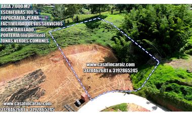 LOTE EN MARINILLA CON ESCRITURAS 100% EN CONDOMINIO 230 MILLONES