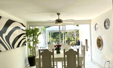 Casa en renta amueblada con terraza privada y alberca en Cuernavaca