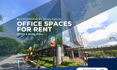 Office Spaces for Rent in One World Square, Mckinley Road, Taguig