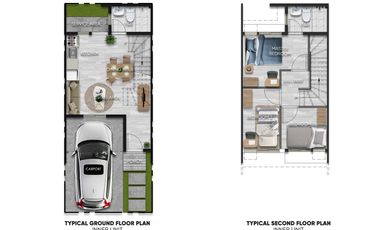Amaia Nuvali Town House 3 bedrooms near turnover