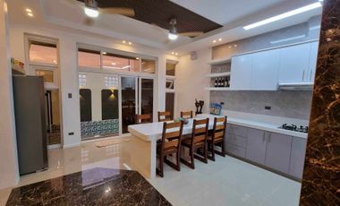 FULLY FURNISHED TWO STOREY HOUSE WITH POOL IN ANGELES CITY NEAR CLARK