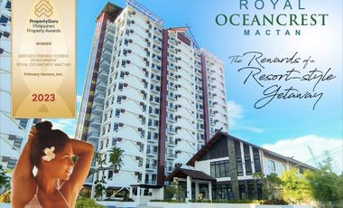 For Sale 2 Bedroom Unit with Free Parking Lot. Resort Inspired Living, Lapu-Lapu