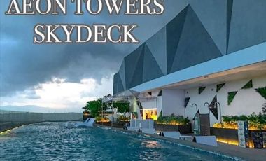 RFO Condominium for Sale at AEON TOWER a 5 STAR hotel Residences in Davao City