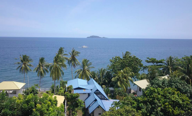 Modern 3 bedroom beach front house in Dauin (Available from April 2026!)