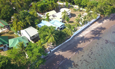 Modern 3 bedroom beach front house in Dauin (Available from April 2026!)