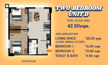 PRE-SELL 42 sqm 2 BEDROOM UNIT | SONRISA GARDENS CONDO - PUERTO PRINCESA CITY,  PALAWAN