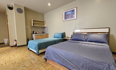 Fully Furnished Apartment, w/ 2 Beds (Single & Double Bed) Freddo Apartment Cebu