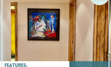 3 BEDROOMS UNIT FOR SALE IN LUNA GARDEN TOWER, ROCKWELL, MAKATI CITY